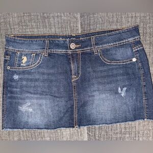 USPA Womens Denim Skirt